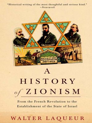 cover image of A History of Zionism